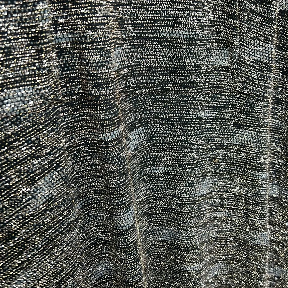 EUC Enfocus Woman Elegant Black and Brown Glitter Women's Dress sz 20W - Picture 3 of 5